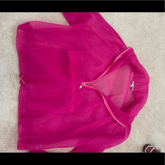 SHEER CROP JACKET - Picture 5 of 9